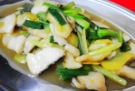 Fish Fillet with Ginger & Scallion  Fish