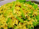 Stir Fried Bitter Gourd with Egg  Fried Egg