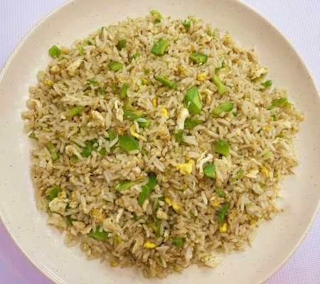 Fried Rice with Bitter Gourd