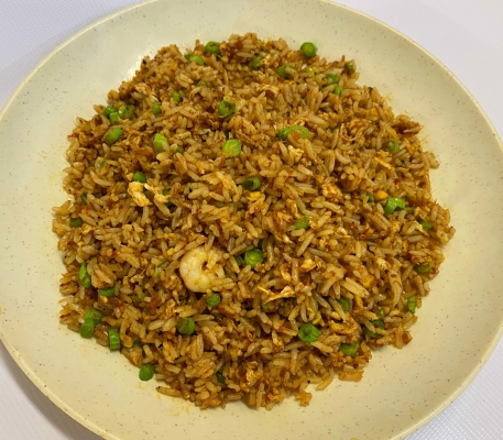 Fried Rice with Spicy Sauce