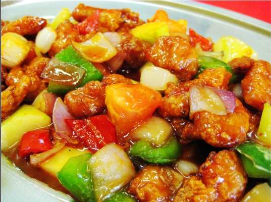 Pork with Sweet & Sour (Gulou) Sauce