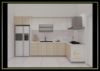 BUKIT MERTAJAM KITCHEN CABINET -MELAMINE DOOR  KITCHEN CABINET 