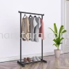 HL-21101 S/STEEL SINGLE POLE GARMENT RACK Garment Rack Household Appliances Sinar