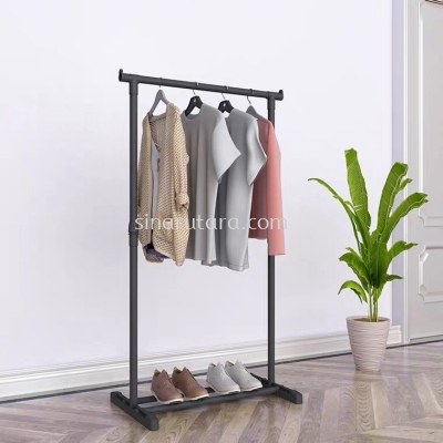 HL-21101 S/STEEL SINGLE POLE GARMENT RACK