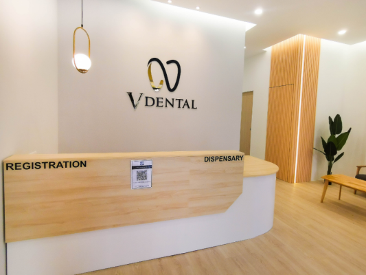 Dental Clinic Reception Desk Design Ideas - JB Interior Design Customized Furniture Renovation Pekan Nanas, Johor