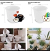 (305) Felton Round Pot 2459 Flower Plant Plastic Modern Design Home Garden Indoor Outdoor Pasu Bunga Home Decor