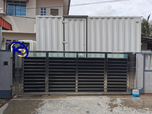 Sliding Gate Jalan Orkid Pekan Parit Yaani, Yong Peng