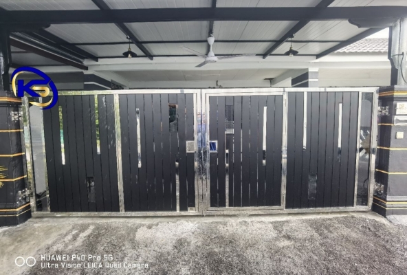 Swing Gate Lorong Aman 7, Taman Residensi Prima, Kamunting