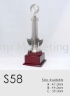 S58 Pewter Trophy Trophy