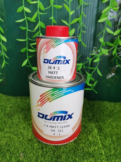 Dumix 2K [MATT] Clear DX311 4:1 /1 Litre (Set)