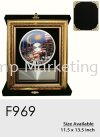 F969 Exclusive Premium Affordable Gold Frame Velvet Box Plaque Malaysia Velvet Box Plaque