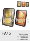 F975 Exclusive Premium Affordable Wooden Sticker Gold Plaque Malaysia Wood Plaque Plaque