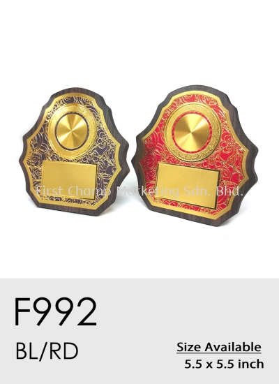 F992 Exclusive Premium Affordable Wooden Wood Sticker Cutshape Plaque Malaysia