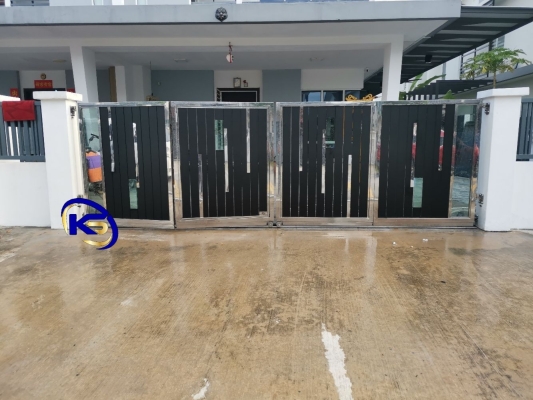 Folding Gate Jalan MR 2/9, Taman M Residence, Rawang