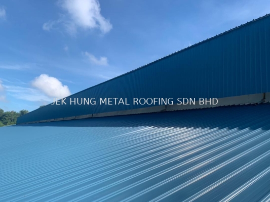 CSC Steel  to install metal roofing,jackroof, 1.0mm stainless steel gutter, flashing, capping, ridge capping - Ayer Keroh Melaka