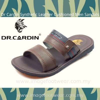 Dr. Cardin Men Slipper -DC-7720- DARK BROWN Colour