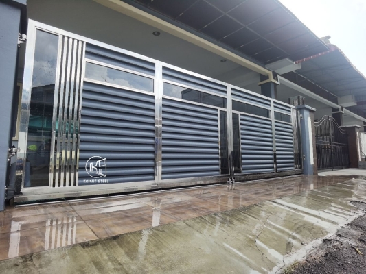 Folding Gate Taman Evergreen Height, Batu Pahat