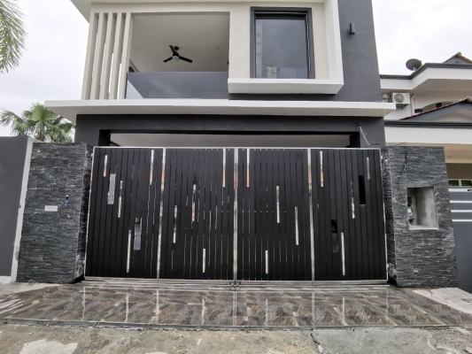 Folding Gate Taman Jaya Barki Muar