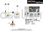 BSN-PX109-1-GD-1SB Metal Type Pendant Light PENDANT LIGHT