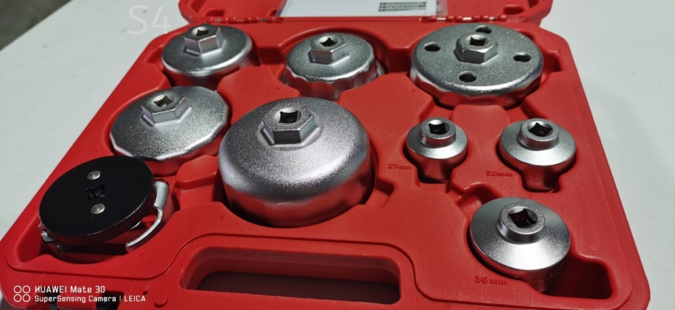 SMFTOOLS 9PCS Oil Filter Cup Wrench Set