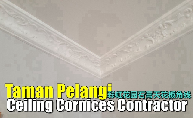 Kontraktor Cornice Plaster Siling Di Taman Pelangi 