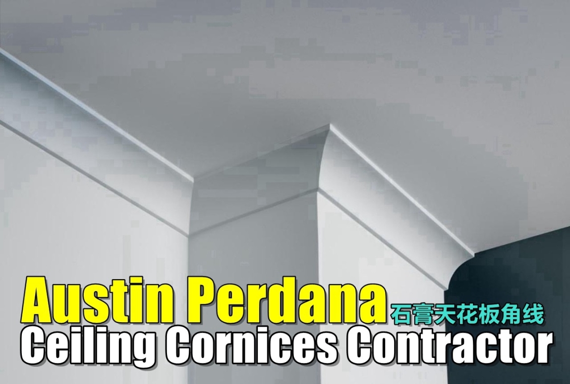 Kontraktor Cornice Plaster Siling Di Austin Perdana  Johor Bahru / Skudai / Pasir Gudang / Masai Siling Kapur Senarai Pedagang