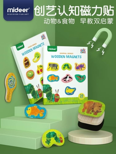 MD2046 Mideer Wooden Magnets - Food Series