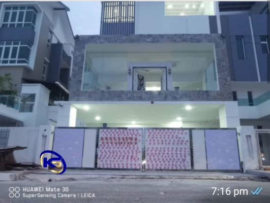 Folding Gate Lengkok Kenari 1, Cyress Villa, Bayan Lepas