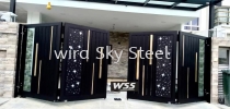 52 Premium Series Aluminium Trackless Folding Gate