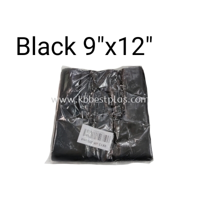 Black 9"x12"