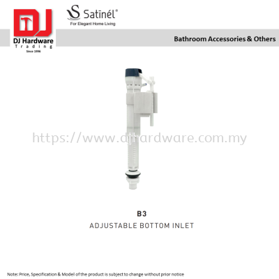 SATINEL FOR ELEGANT HOME LIVING BATHROOM ACCESSORIES & OTHER ADJUSTABLE BOTTOM INLET B3 (OEL)