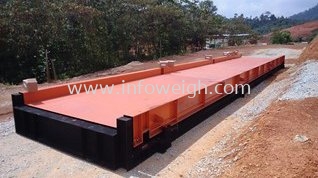 Steel Deck Portable Weighbridge with Crusher Run Ramp