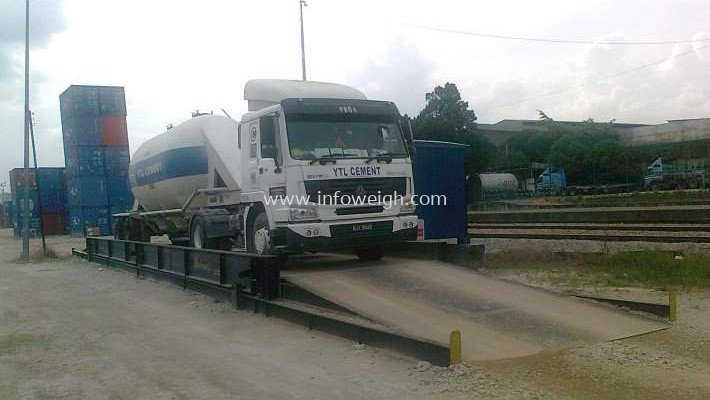 Steel Deck Portable Weighbridge With Steel Ramp