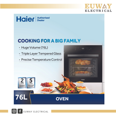 HAIER 76L BUILT-IN OVEN HO-XT10B