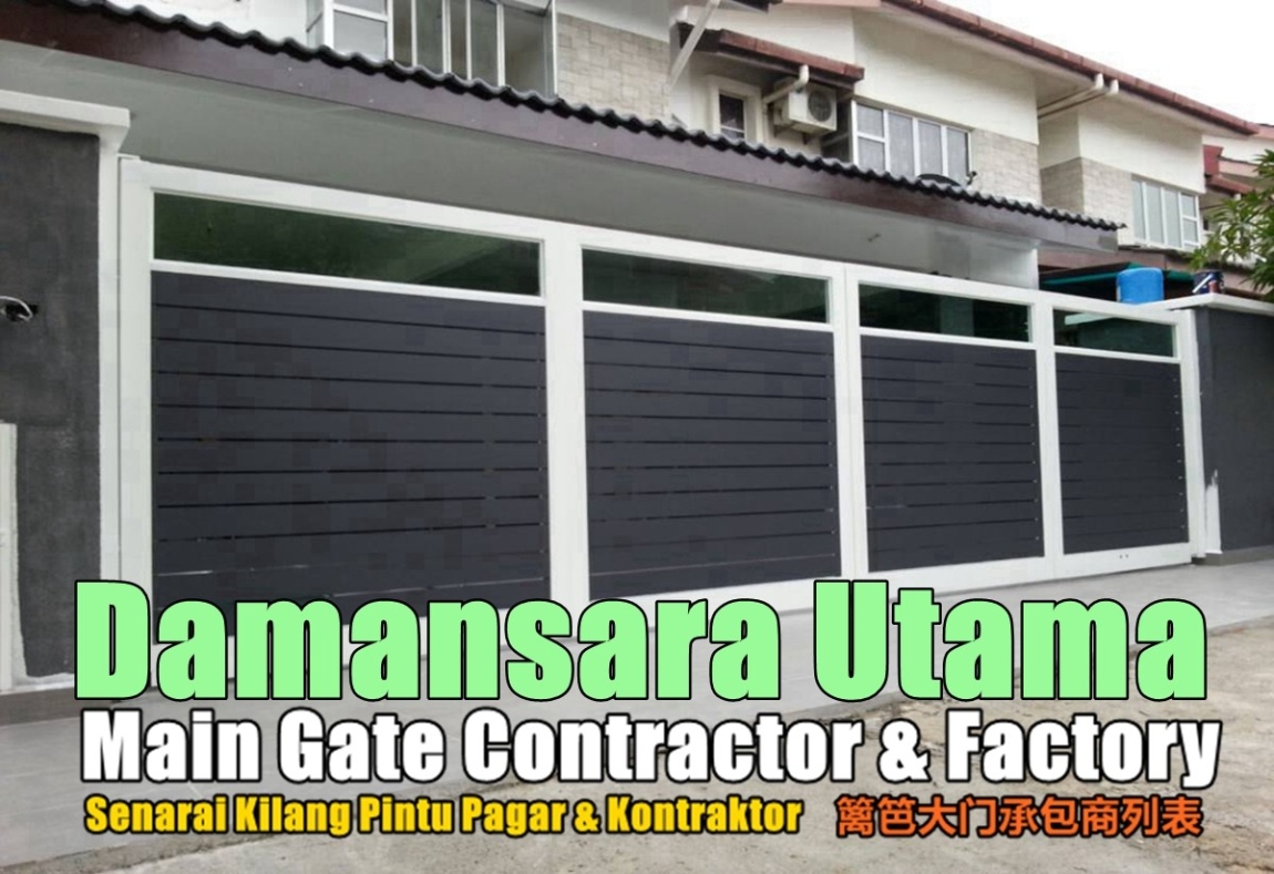 Main Gate Damansara Utama Selangor / Kuala Lumpur / Klang / Puchong  / Kepong  / Shah Alam Metal Works Grille / Iron / Metal Works Merchant Lists