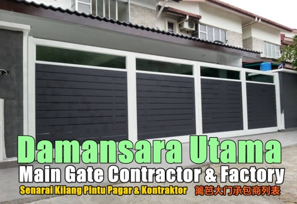 Kontraktor Pintu Pagar Damansara Utama