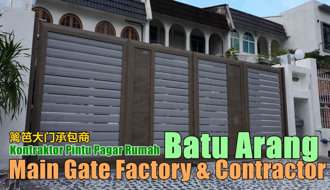 Main Gate Batu Arang Selangor / Kuala Lumpur / Klang / Puchong  / Kepong  / Shah Alam Metal Works Grille / Iron / Metal Works Merchant Lists