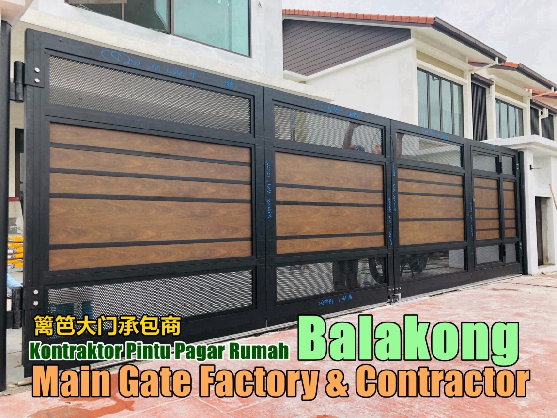 Main Gate Balakong  Selangor / Kuala Lumpur / Klang / Puchong  / Kepong  / Shah Alam Metal Works Grille / Iron / Metal Works Merchant Lists