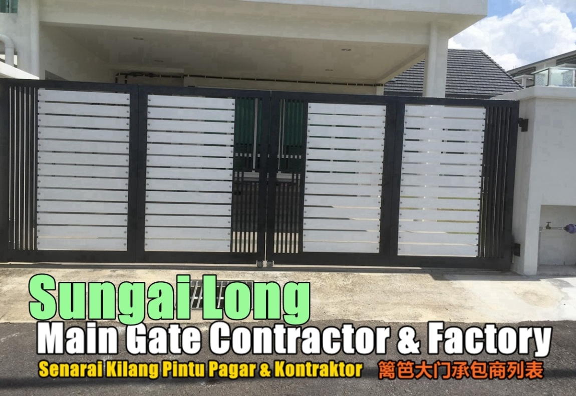 Kontraktor Pintu Pagar Sungai Long Kerja-kerja Besi Di Selangor / Kuala Lumpur / Klang / Puchong  / Kepong  / Shah Alam Grill / Besi / Kilang Metal Senarai Pedagang