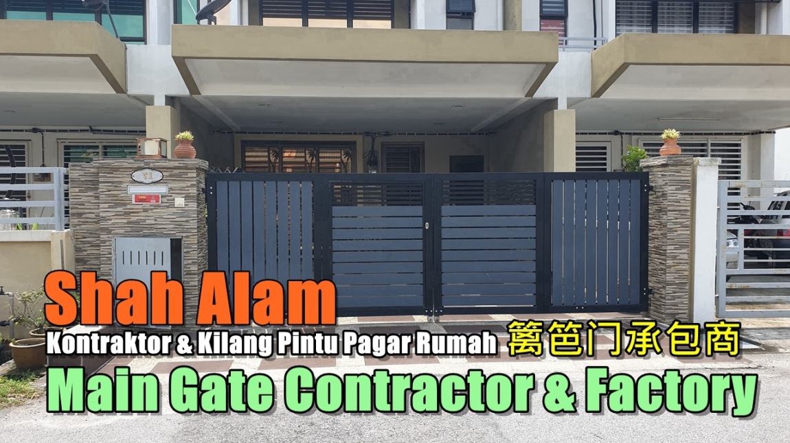 Kilang Pintu Pagar Shah Alam Kerja-kerja Besi Di Selangor / Kuala Lumpur / Klang / Puchong  / Kepong  / Shah Alam Grill / Besi / Kilang Metal Senarai Pedagang