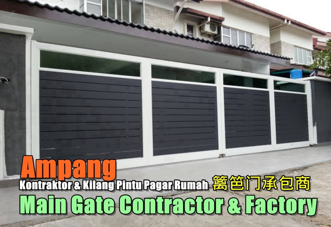 Kilang Pintu Pagar Ampang Kerja-kerja Besi Di Selangor / Kuala Lumpur / Klang / Puchong  / Kepong  / Shah Alam Grill / Besi / Kilang Metal Senarai Pedagang