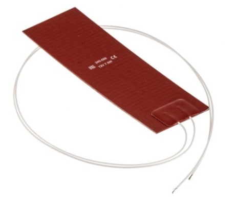  245-556 - RS PRO Silicone Heater Mat, 7.5 W, 50 x 150mm, 12 V dc