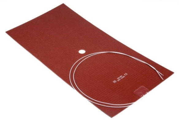  245-685 - RS PRO Silicone Heater Mat, 533 W, 200 x 400mm, 240 V ac