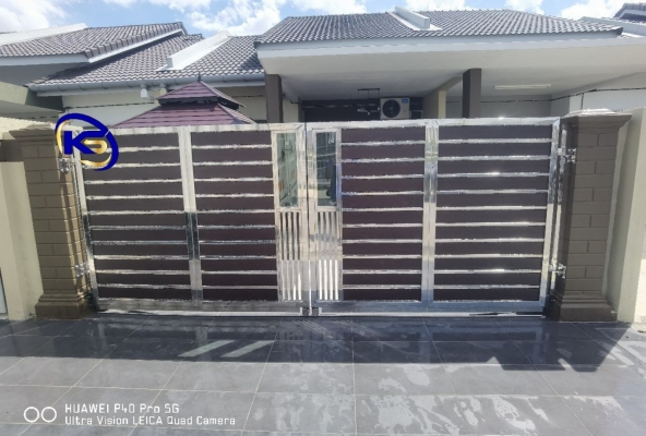 Folding Gate Jalan Tamalan 8, PC 18, Proton City Tanjung Malim