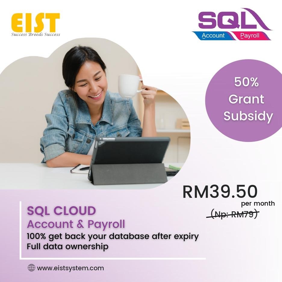 SQL Cloud - 50% Government Matching Grant - SME Digitization Grant