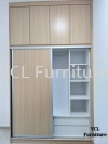 Melamine Wardrobe Sliding Door Selangor wardrobe