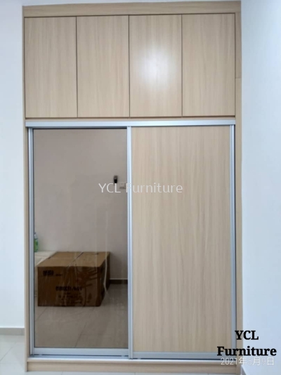 Melamine Wardrobe Sliding Door