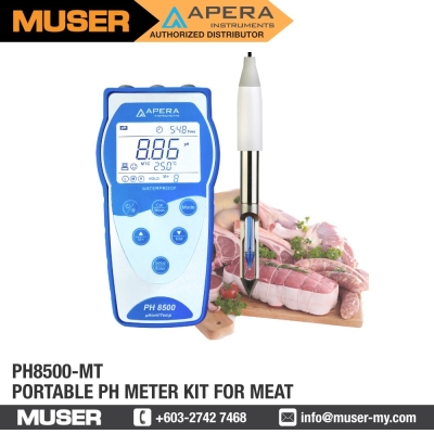 PH8500-MT Portable Meat pH Meter Kit | Apera by Muser