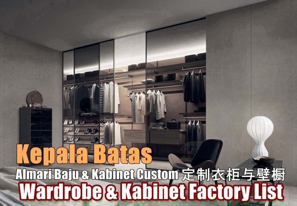 Wardrobe Kepala Batas Penang / Butterworth / Simpang Ampat / Bukit Mertajam Built-in Furniture Works Built-in Furniture - Wardrobe & Cabinet  Merchant Lists