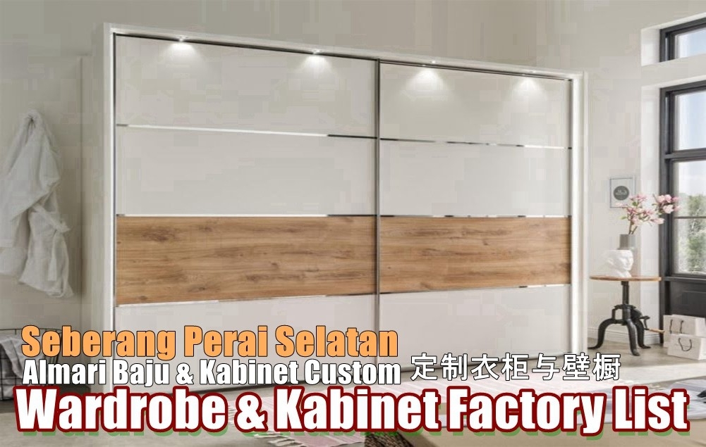 Wardrobe Seberang Perai Selatan Penang / Butterworth / Simpang Ampat / Bukit Mertajam Built-in Furniture Works Built-in Furniture - Wardrobe & Cabinet  Merchant Lists